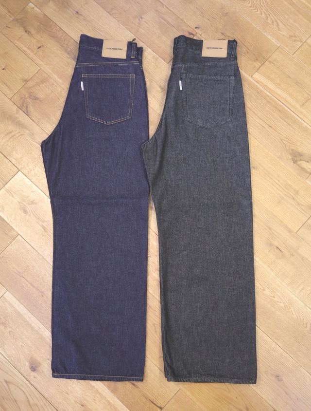 COOTIE　「12.5oz Denim 5 Pocket Square Leg Pants」　5ポケット ストレートデニムパンツ