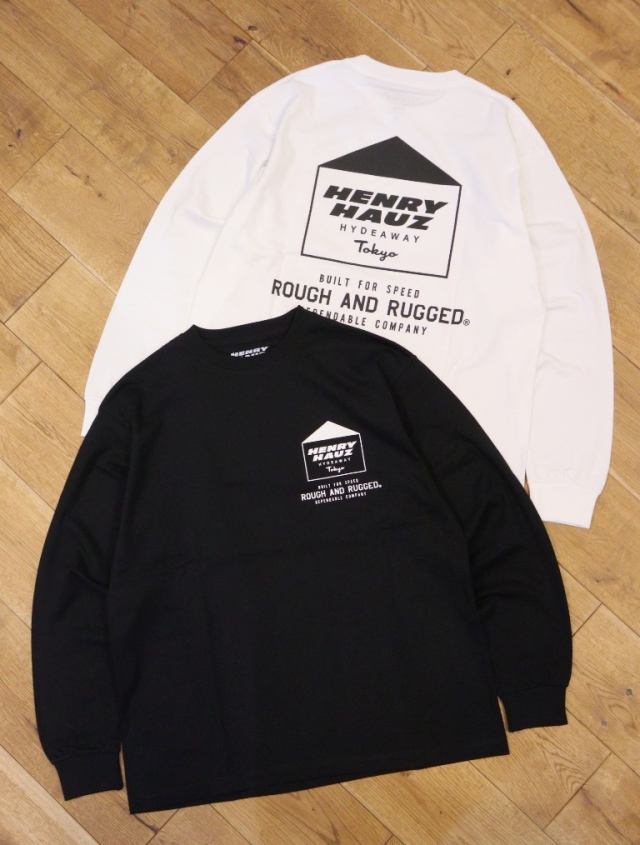 HENRY HAUZ 「HH×RR LS」 プリントロンティー