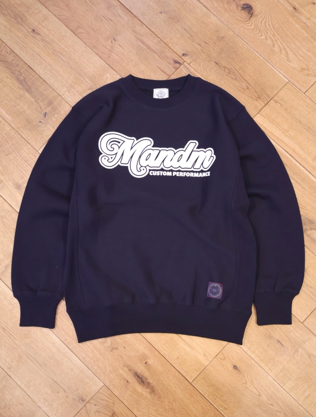 美品 M&M HEAVY SWEAT エムアンドエム スウェット 刺繍 プリント 2月16日発売！】M&M CUSTOM PERFORMANCE 「 HEAVY SWEAT