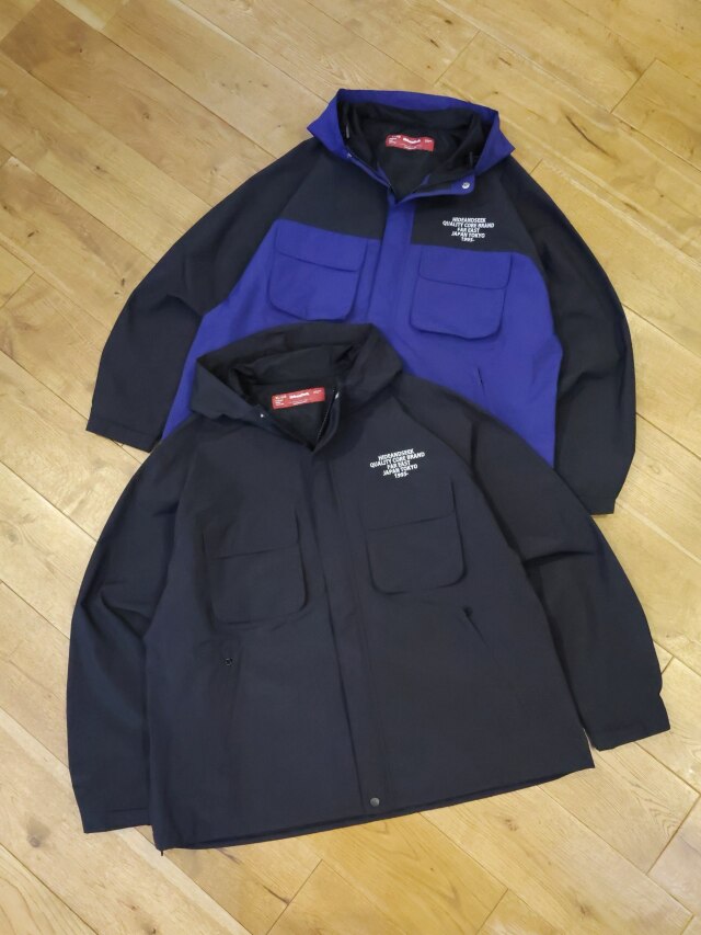 Hide and Seek　「Nylon Mountain Jacket」　 3レイヤーナイロン マウンテンパーカー