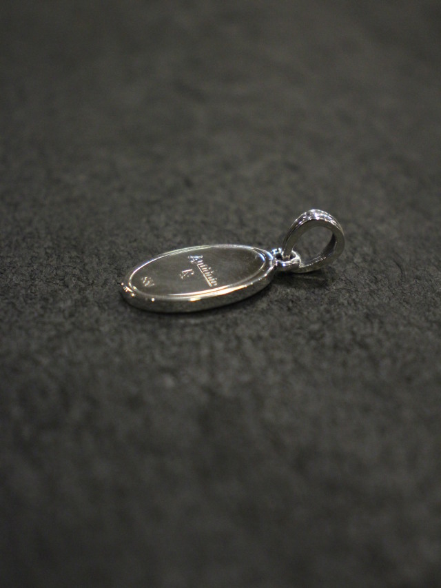 ANTIDOTE BUYERS CLUB 「Engraved Plate Pendant 」 SILVER950製