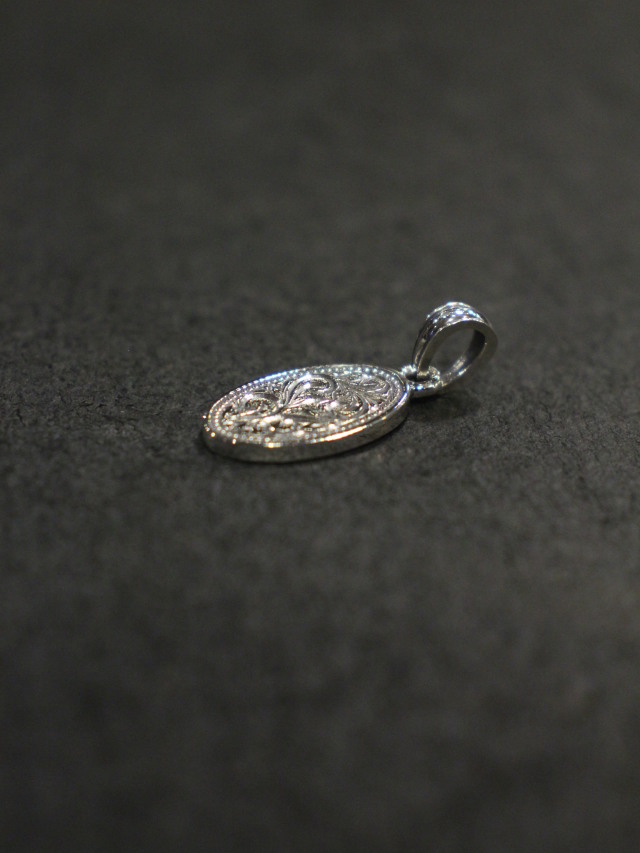 ANTIDOTE BUYERS CLUB 「Engraved Plate Pendant 」 SILVER950製