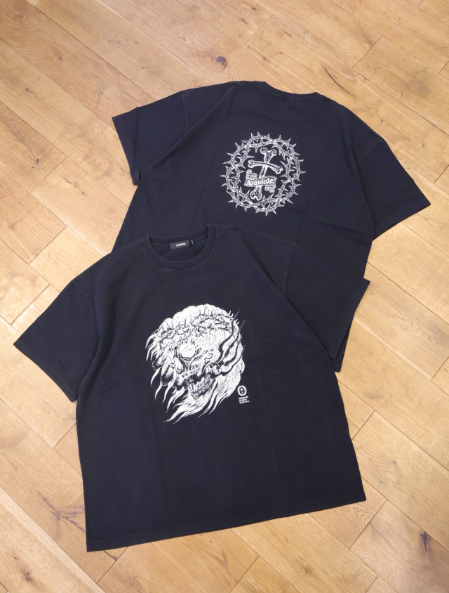 ANTIDOTE BUYERS CLUB 「Fade Wash S/S Tee (Skull Jesus