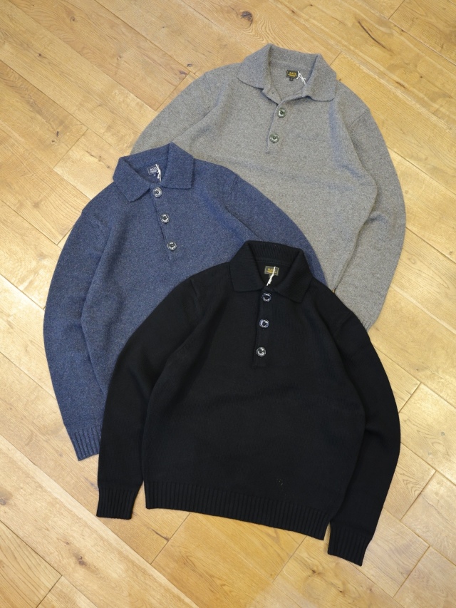 RATS　 「POLO KNIT L/S」　 ポロ ニットセーター