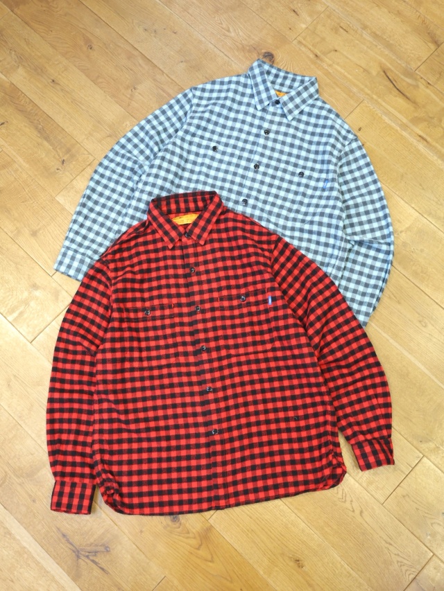 CHALLENGER　「GINGHAM FLANNEL SHIRT」　ギンガムチェック フランネルシャツ