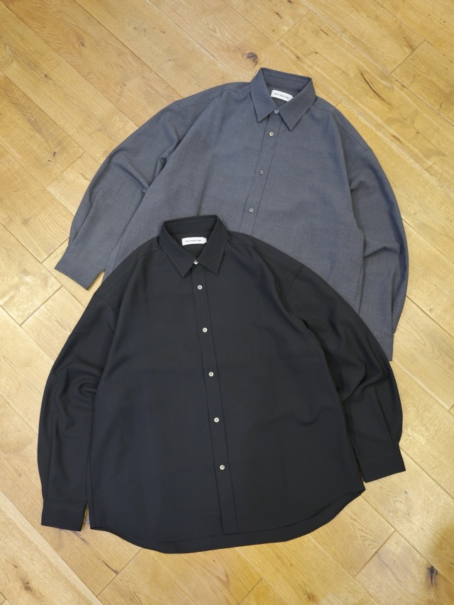 COOTIE　　「T/W L/S Shirt」　レギュラーカラー シャツ