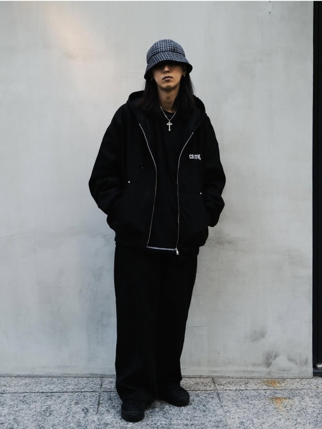ジャケット・アウター cootie Abyss Dyed Duck Coverall COOTIE ⁡ Abyss Dyed Duck Coverall Abyss Dyed Duck Double