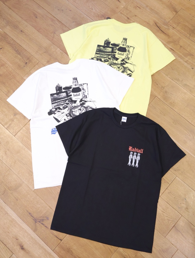 RADIALL 　「SUNTOWN - CREW NECK T-SHIRT S/S」　プリントティーシャツ