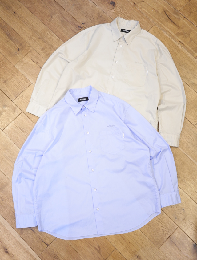 ROTTWEILER 　　「R9 TYPEWRITER SHIRT」 　レギュラーカラーシャツ