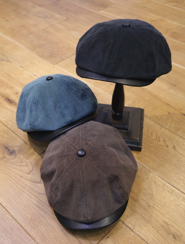 CALEE 「CAL NT LOGO CORDUROY TWO TONE CAS」 キャスケット