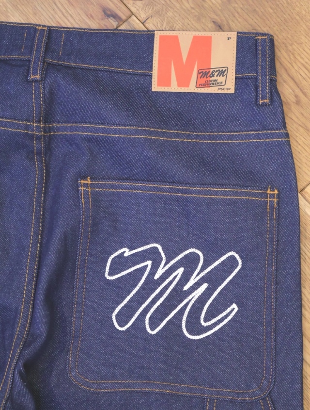4月29日 発売！】M&M CUSTOM PERFORMANCE 「Carpenter Jeans