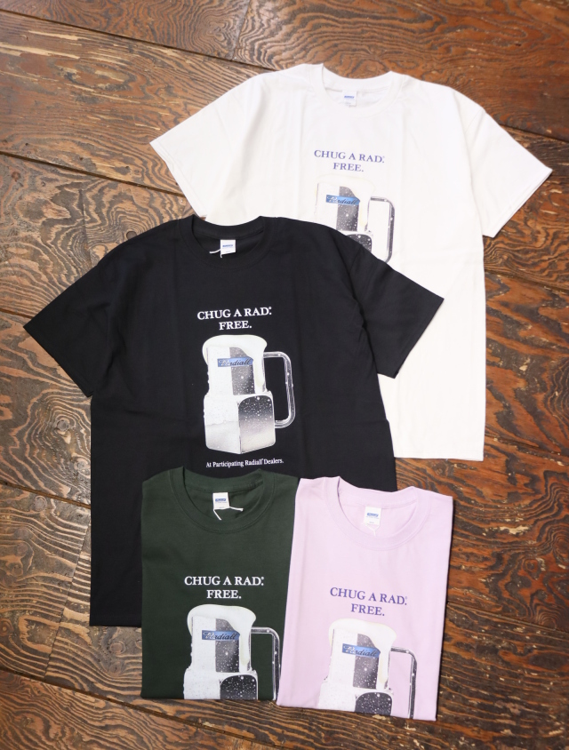 RADIALL　　「CRAGER - CREW NECK T-SHIRT S/S」　 プリントティーシャツ