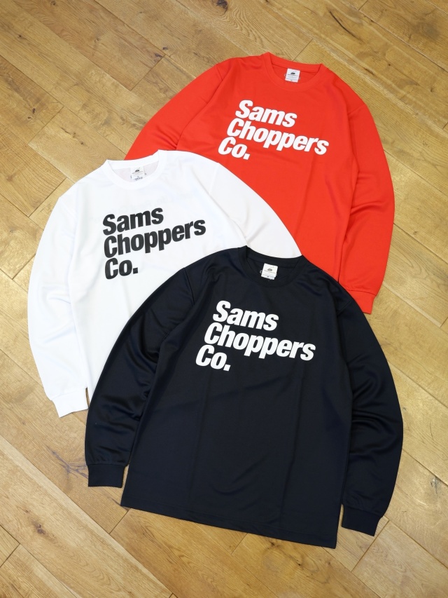 SAMS MOTORCYCLE 「SAMS MESH TEE」 　ドライメッシュ ロングスリーブティーシャツ