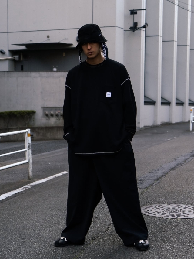 COOTIE 「Leno Cloth Wrap Wide Easy Trousers」 ラップワイドイージー 