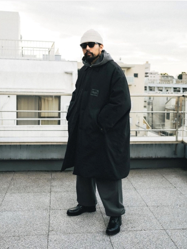 COOTIE 20SS Overdyed 宗教的 Over Coat