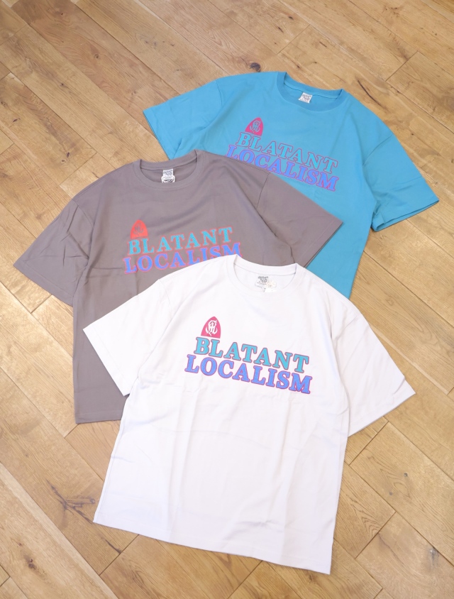 CALEE　　「B.L LOGO DROP S/S TEE」　　ドロップショルダープリントティーシャツ