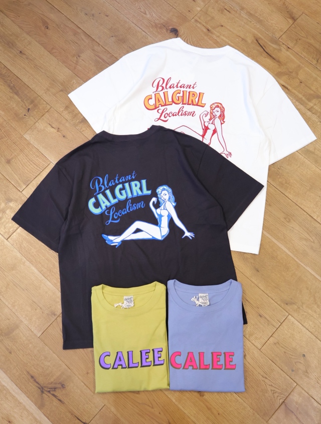 CALEE - DROP SHOULDER CALEE LOGO EMBROIDERY L/S T‐SHIRT