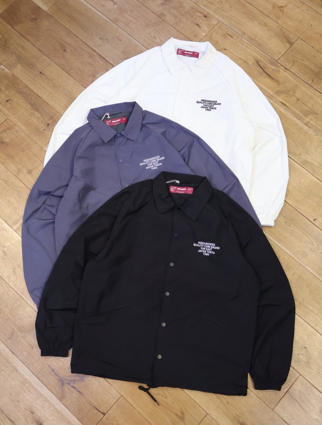 Hide and Seek　「Coaches Jacket（26SS）」　 コーチジャケット