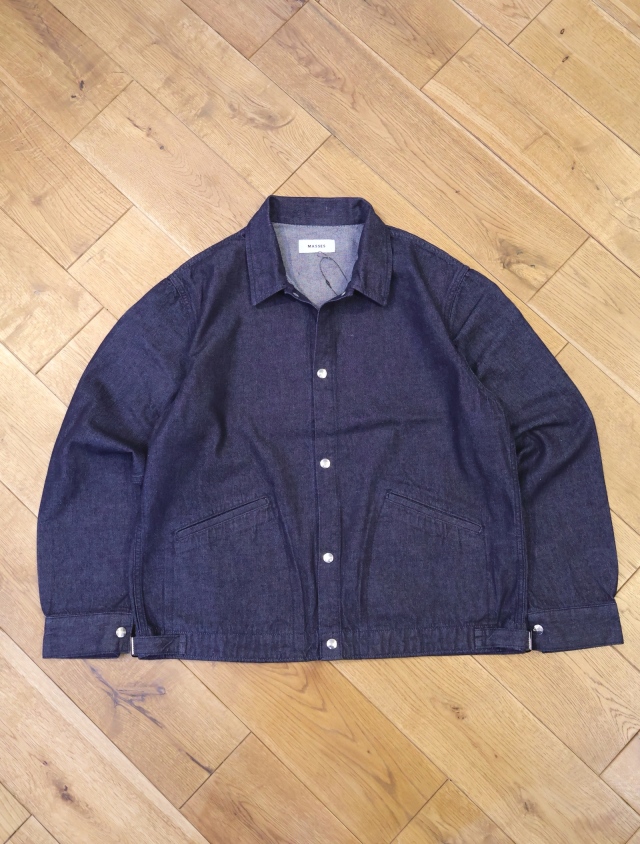 MASSES　「DENIM SNAP JKT」　デニム ワークジャケット