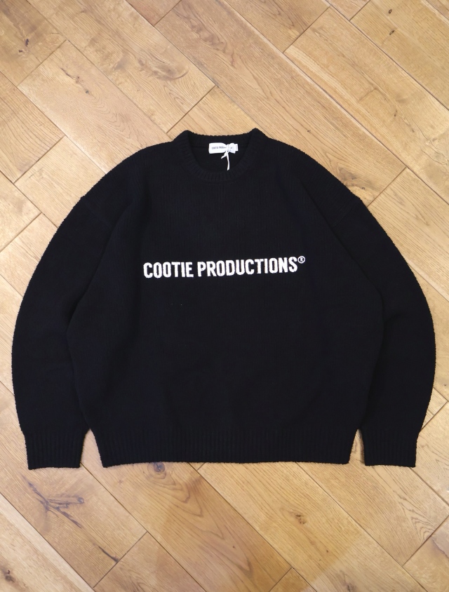 COOTIE　「N/C Boucle Knit Crew」　クルーネック ニットセーター