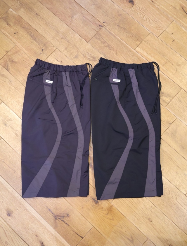 COOTIE　「Nylon Paneling Shin Cut Wide Track Pants」　シンカット ワイド トラックパンツ