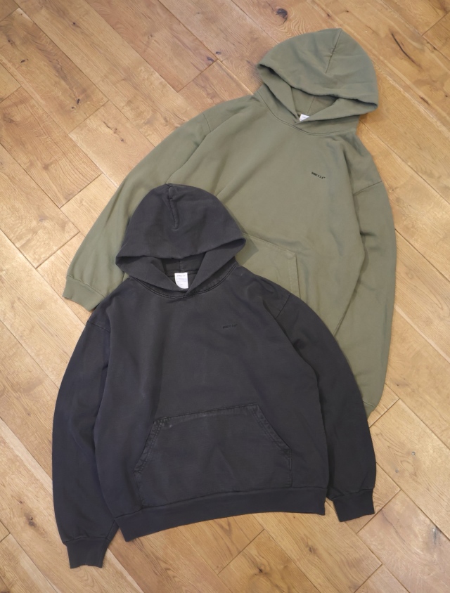 MINE 　「PIGMENT/GARMENT DYE SWEAT HOODIE 14oz」　プルオーバーフーディー
