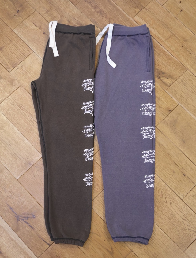 HENRY HAUZ　「FUN PANTS」　フェード加工 スウェットイージーパンツ