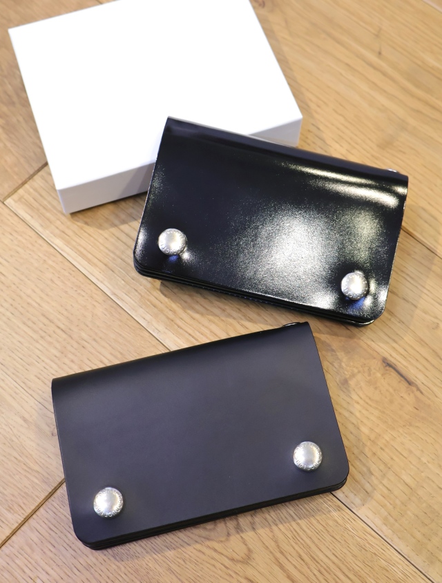 cootie レザーウォレット 財布 ブラック 黒 COOTIE 「Leather Trucker Wallet」 レザートラッカーウォレット