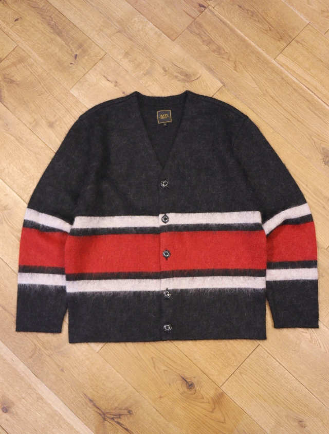 minus(-) モヘアカーディガン Whim Gazette(ウィム ガゼット)の【LES TRICOTS D'O】別注 モヘヤ