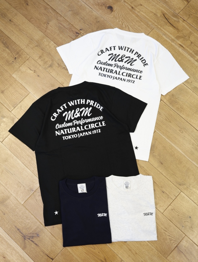 【5月19日 発売！】M&M CUSTOM PERFORMANCE  　「PRINT TEE」　プリント ティーシャツ