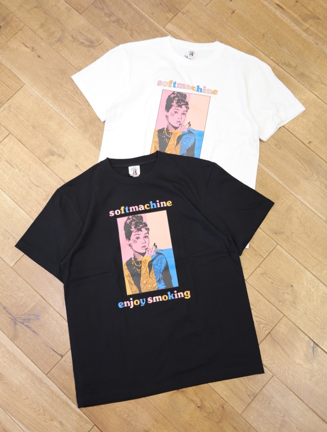 SOFTMACHINE　　「HOLIDAY-T」　プリントティーシャツ