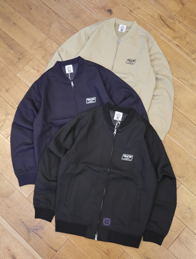 【4月2日 発売！】M&M CUSTOM PERFORMANCE  　「STADIUM JACKET」　T/Cウェザー スタジアムジャケット