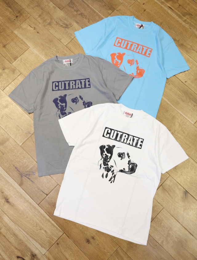 CUT RATE 　「DALMATION TEE」　プリントティーシャツ