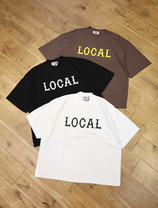 CUT RATE 　「LOCAL BIG TEE」　ビッグシルエット プリントティーシャツ