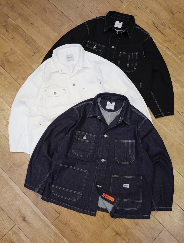 RADIALL　　「CHEV - CARPENTER JACKET」　 デニム カーペンタージャケット