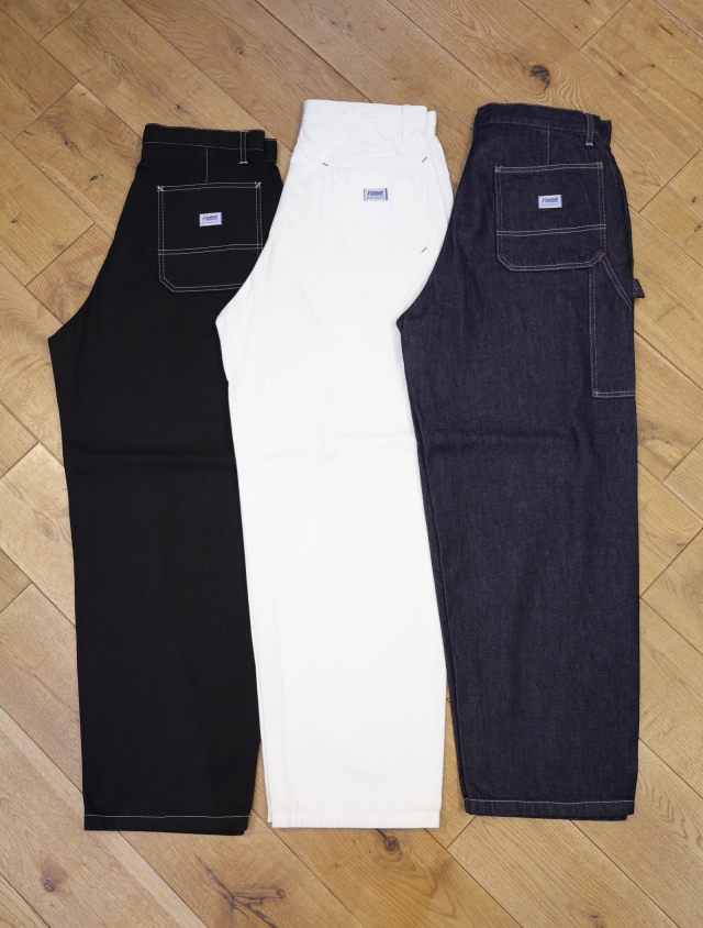 RADIALL　 「CHEV - WIDE FIT CARPENTER PANTS」　ワイドフィット デニム カーペンターパンツ