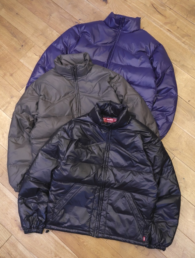 hide and seek ダウンジャケット　XL Hide and Seek 「Western Down Jacket」 ナイロン ダウンジャケット