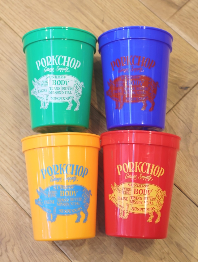 5月3日 発売！】PORKCHOP GARAGE SUPPLY 「PORK STADIUM CUPS