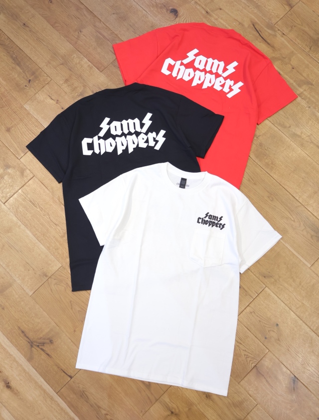 SAMS MOTORCYCLE 「SC TEE」 　プリントポケットティーシャツ