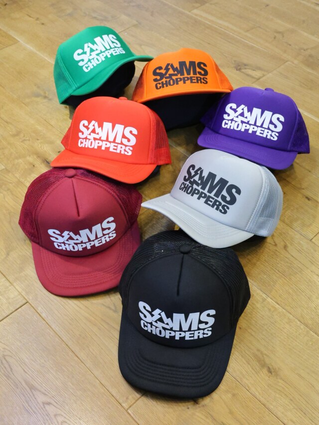 SAMS MOTORCYCLE 「MESH CAP」 　5パネル メッシュキャップ