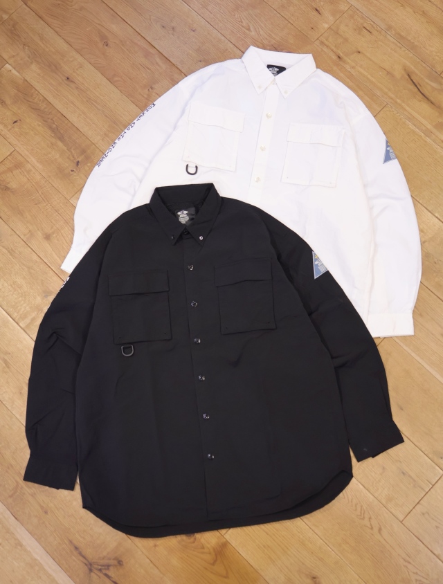 CHALLENGER　「L/S FIELD SHIRT」　ナイロン フィールドシャツ