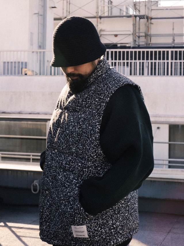 COOTIE 「T/W Jacquard Down Vest」 ダウンベスト