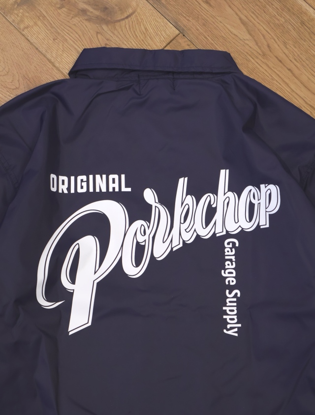 PORKCHOP GARAGE SUPPLY 「LOGO COACH JKT」 コーチジャケット