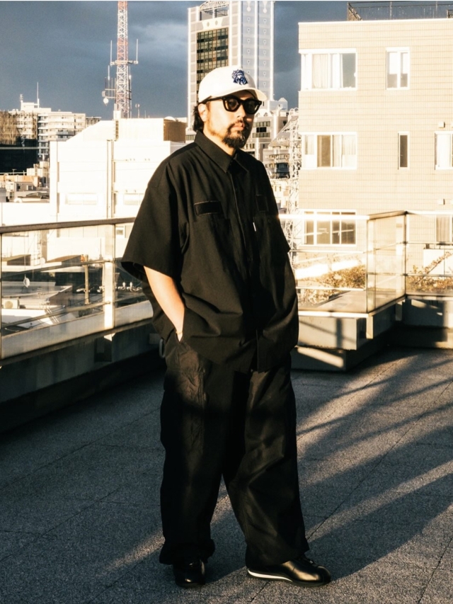COOTIE 「Leno Cloth Error Fit Work S/S Shirt」 エラー