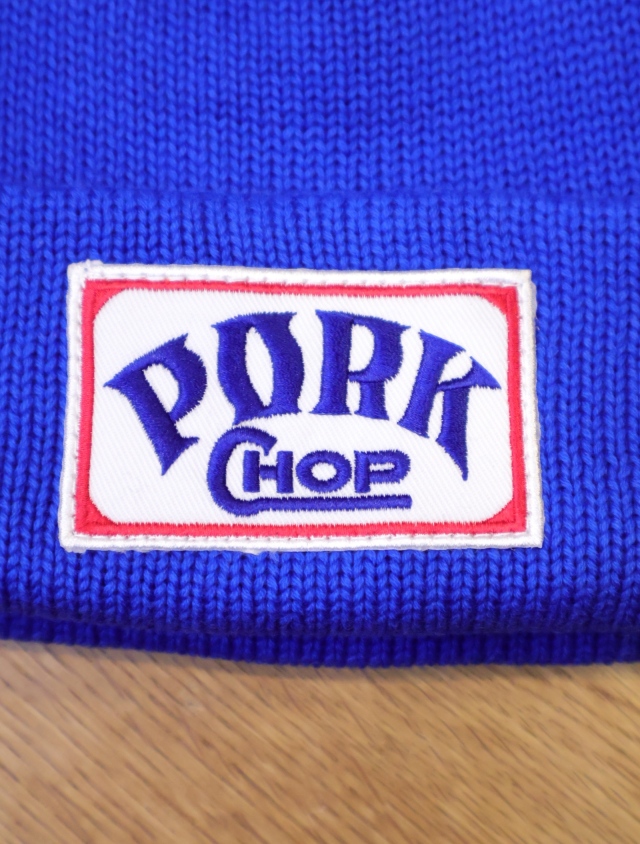 PORKCHOP GARAGE SUPPLY 「SQUARE WAPPEN BEANIE CAP」 ビーニー