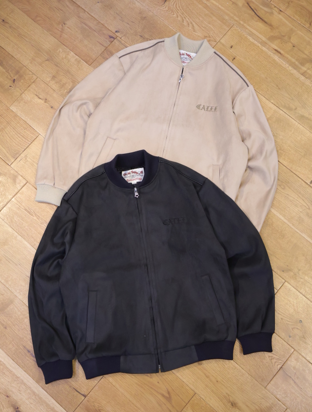 CALEE　「FAUX SUEDE RIB JACKET」 フェイクスウェードリブジャケット