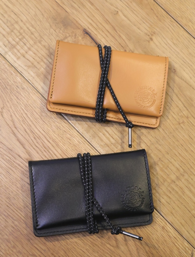 RADIALL 　「LAID BACK - ONE DAY SHAG POUCH」　　レザーシャグポーチ