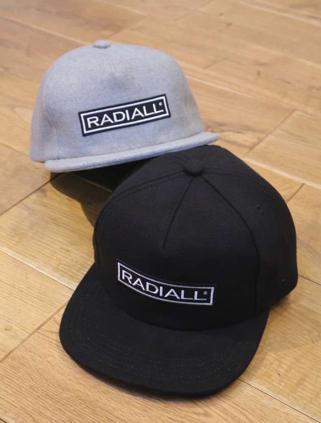 RADIALL 「WHEELS - TRUCKER CAP」 ポリエステルメルトン トラッカー