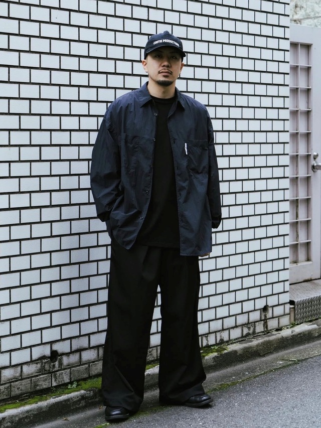 COOTIE 「Garment Dyed Nylon L/S Shirt」 ナイロンシャツ