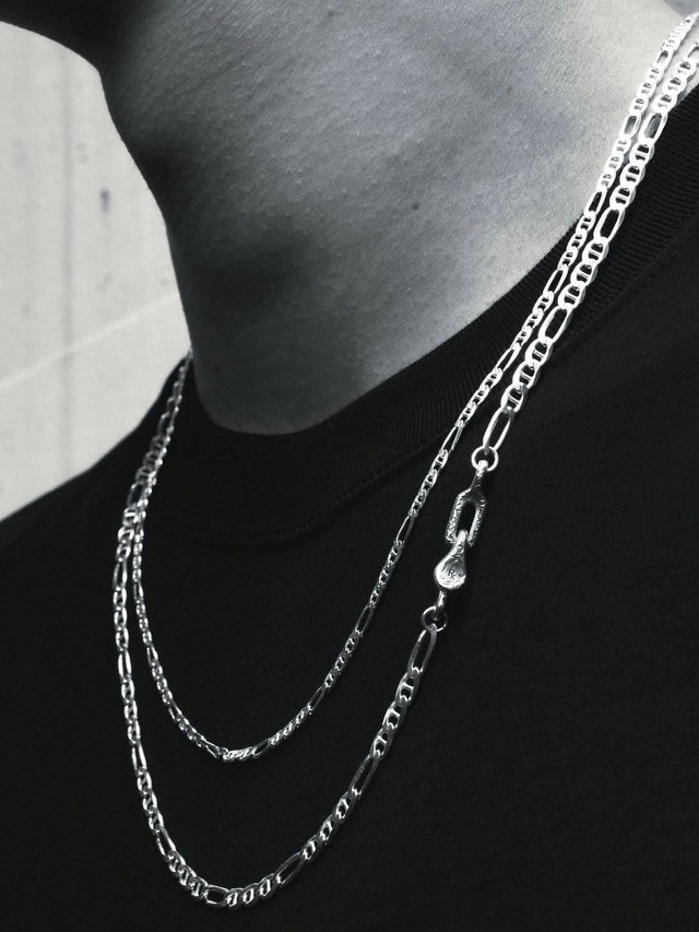 ANTIDOTE BUYERS CLUB 「Stud Link Figaro Chain」 SILVER950製